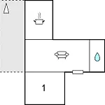 1 Bedroom Stunning Apartment In Saint-Dizier Lägenhet *